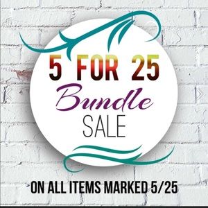 💥💥⚡️⚡️FLASH SALE!! Bundle 5/$25 Pm all